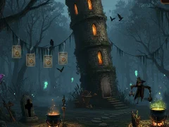 Trò chơi Arcane Witch1 Escape trực tuyến