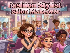 Trò chơi Fashion Stylist Salon Makeover trực tuyến