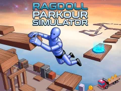 Trò chơi Ragdoll Parkour Simulator trực tuyến