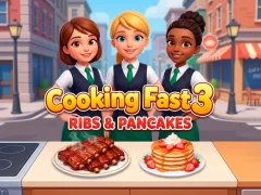 Trò chơi Cooking Fast 3: Ribs and Pancakes trực tuyến
