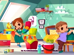 Trò chơi Trường Mầm Non Tìm Sự Khác Biệt trực tuyến