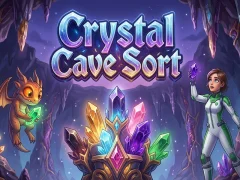 Trò chơi Crystal Cave Sort trực tuyến