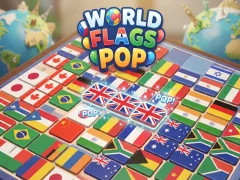 Trò chơi World Flags Pop trực tuyến