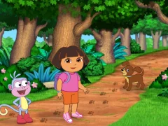 Trò chơi Dora the Explorer Find Those Puppies trực tuyến