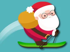 Trò chơi Avalanche Santa Ski Xmas trực tuyến
