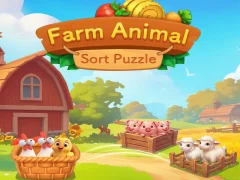 Trò chơi Farm Animal Sort Puzzle trực tuyến