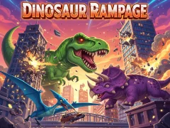 Trò chơi Dinosaur Rampage trực tuyến