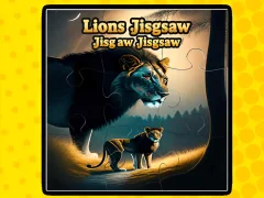 Trò chơi Lions Jigsaw Jigsaw trực tuyến