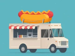 Trò chơi Food Trucks Jigsaw trực tuyến