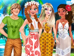 Trò chơi Princess Birthday in Hawaii trực tuyến