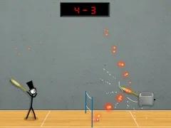 Trò chơi Hình Nộm Chơi Cầu Lông 3 trực tuyến