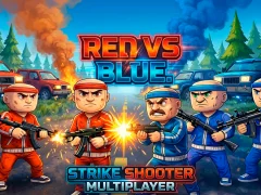 Trò chơi Red vs Blue. Strike Shooter Multiplayer trực tuyến
