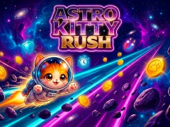 Trò chơi Astro Kitty Rush trực tuyến