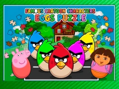 Trò chơi Famous Cartoon Characters Eggs trực tuyến