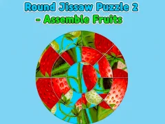 Trò chơi Round jigsaw Puzzle 2 - Assemble Fruits trực tuyến