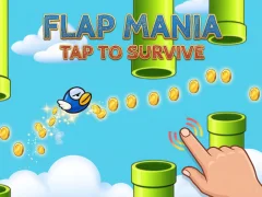 Trò chơi Flap Mania Tap to Survive trực tuyến