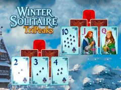 Trò chơi Winter Solitaire TriPeaks trực tuyến