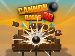 Trò chơi Cannon Balls 3D trực tuyến
