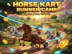 Trò chơi Horse Kart Runner Game trực tuyến