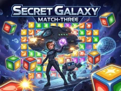 Trò chơi Secret Galaxy Match-three trực tuyến