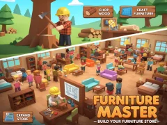 Trò chơi Furniture Master – Build Your Furniture Stor trực tuyến