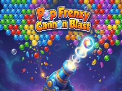 Trò chơi Pop Frenzy Cannon Blast trực tuyến