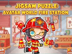 Trò chơi Jigsaw Puzzle: Avatar World Fire Station trực tuyến