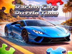 Trò chơi Racing Cars Puzzle Time trực tuyến