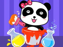 Trò chơi Baby Panda Color Mixing Studio trực tuyến