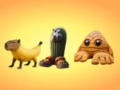 Trò chơi Italian animals with voice acting trực tuyến