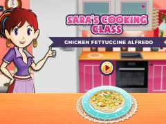 Trò chơi Lớp Nấu ăn của Sara: Mỳ Fettuccine Alfredo Gà trực tuyến
