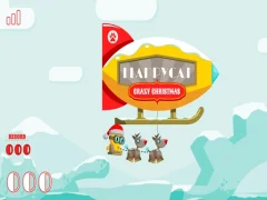 Trò chơi FlappyCat Crazy Christmas trực tuyến