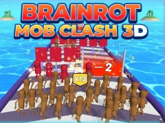 Trò chơi Brainrot Mob Clash 3D trực tuyến