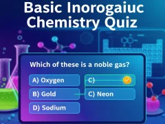 Trò chơi Basic Inorganic Chemistry Quiz trực tuyến
