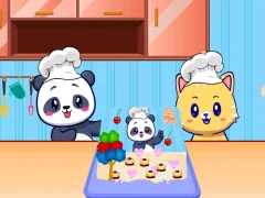 Trò chơi Kid Cakes Maker Cooking Bakery trực tuyến