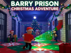Trò chơi Barry Prison Christmas Adventure trực tuyến