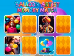 Trò chơi Balloon Artist Memory Match trực tuyến