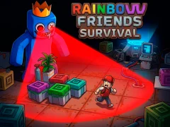 Trò chơi Rainbow Friends Survival trực tuyến