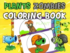 Trò chơi Plants vs Zombies Coloring trực tuyến