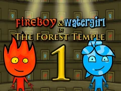 Trò chơi Cậu bé lửa và cô gái nước trong ngôi đền rừng trực tuyến