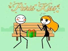 Trò chơi Paris Kiss trực tuyến