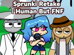 Trò chơi Sprunki Retake Human But FNF trực tuyến