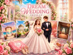 Trò chơi Dream Wedding Dress Up trực tuyến