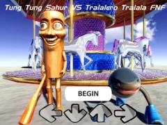 Trò chơi Tung Tung Sahur VS Tralalero Tralala FNF trực tuyến