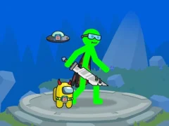 Trò chơi Stickman Mega Boss Battles! trực tuyến