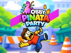 Trò chơi Obby Pinata Party trực tuyến