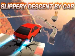 Trò chơi Slippery Descent By Car trực tuyến