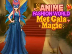 Trò chơi Anime Fashion World Met Gala Magic trực tuyến