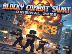Trò chơi Blocky Combat Swat Original 2026 trực tuyến