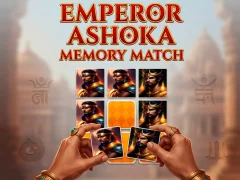 Trò chơi Emperor Ashoka Memory Match trực tuyến